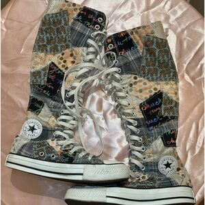 COPY - COPY - Converse Knee high Chuck Taylor Patchwork